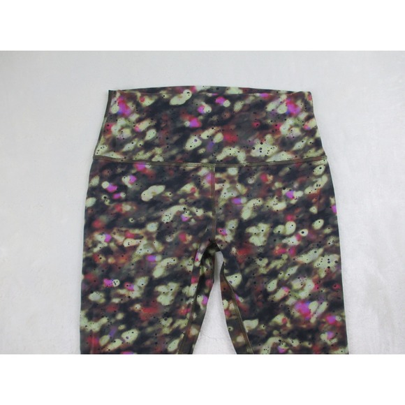 Lululemon Align Pants Womens 10 Green Capri Leggings Gym Yoga Workout Ladies* - Picture 3 of 9